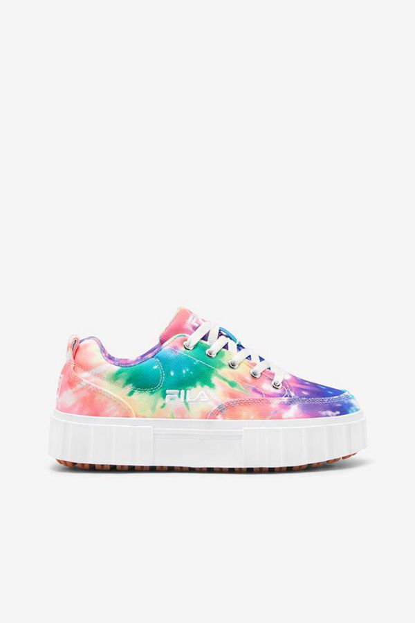 Fila Tenisky Damske Viacfarebný - Sandblast Tie Dye Platprem Vypredaj - Slovakia 47981-IAZG